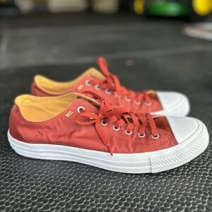 Converse Mens 11.5 Sneakers Burnt Rust Orange